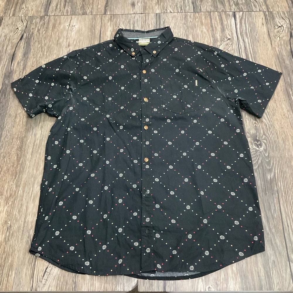 Dravus Full Button Down Shirt Short Sleeve